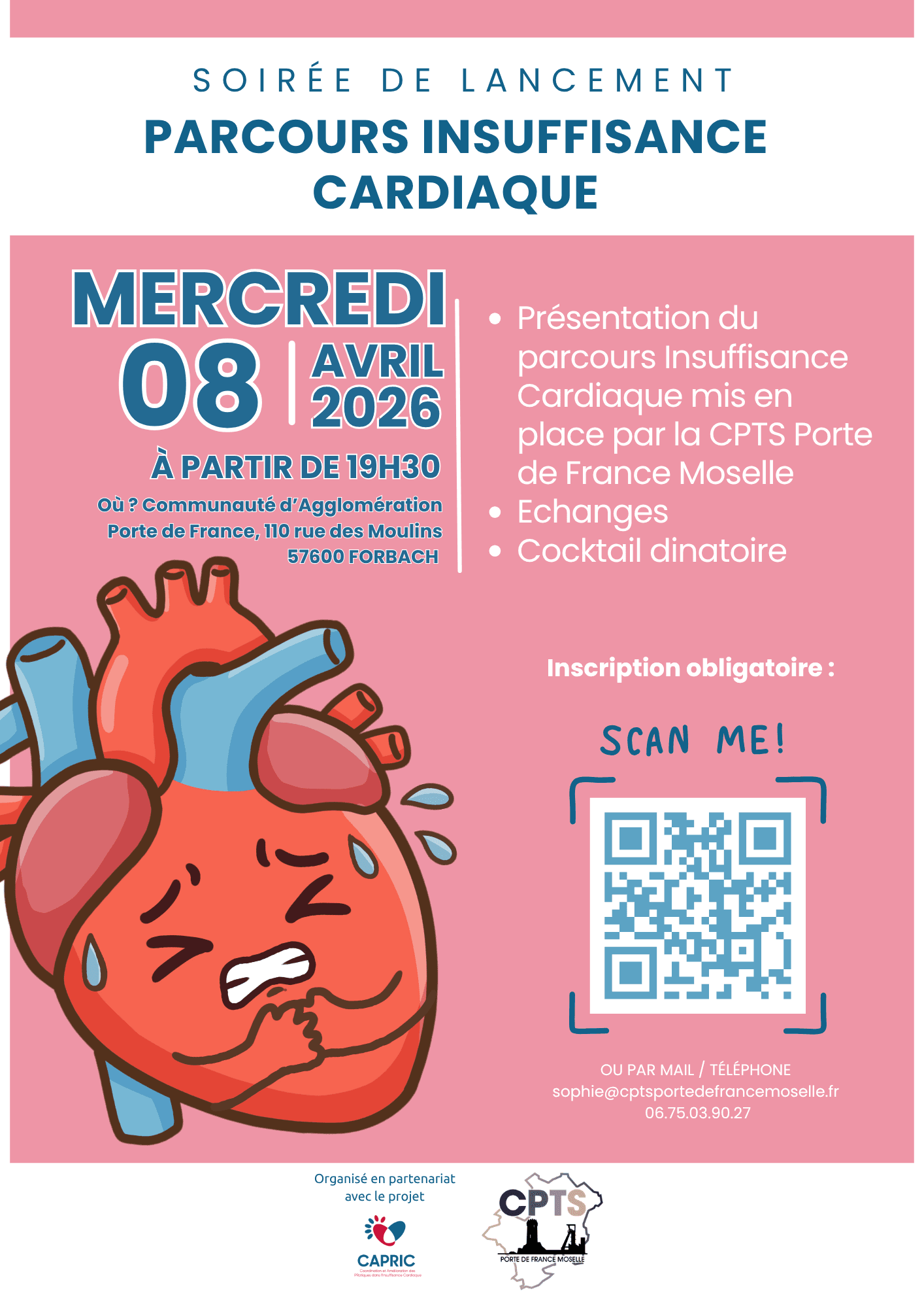 SOIREE DE LANCEMENT : PARCOURS INSUFFISANCE CARDIAQUE
