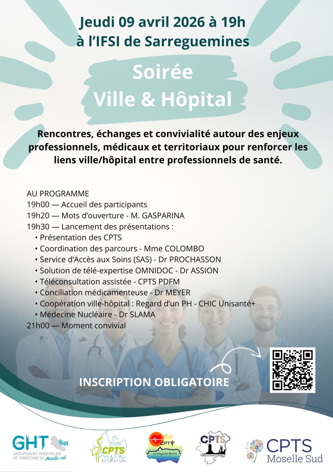 SOIREE VILLE/HOPITAL