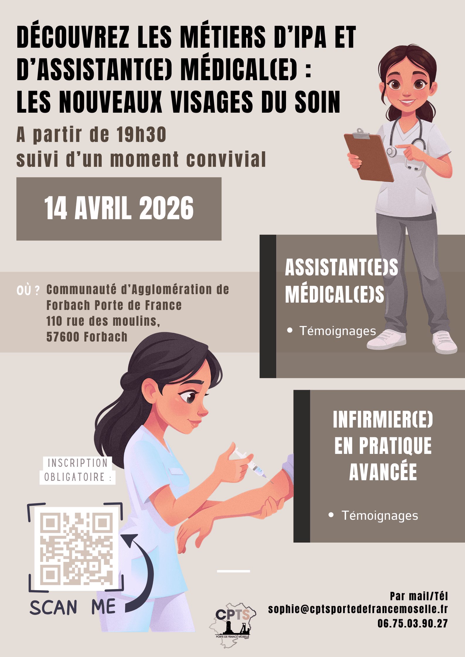 SOIREE DECOUVERTE : IPA ET ASSISTANTS MEDICAUX